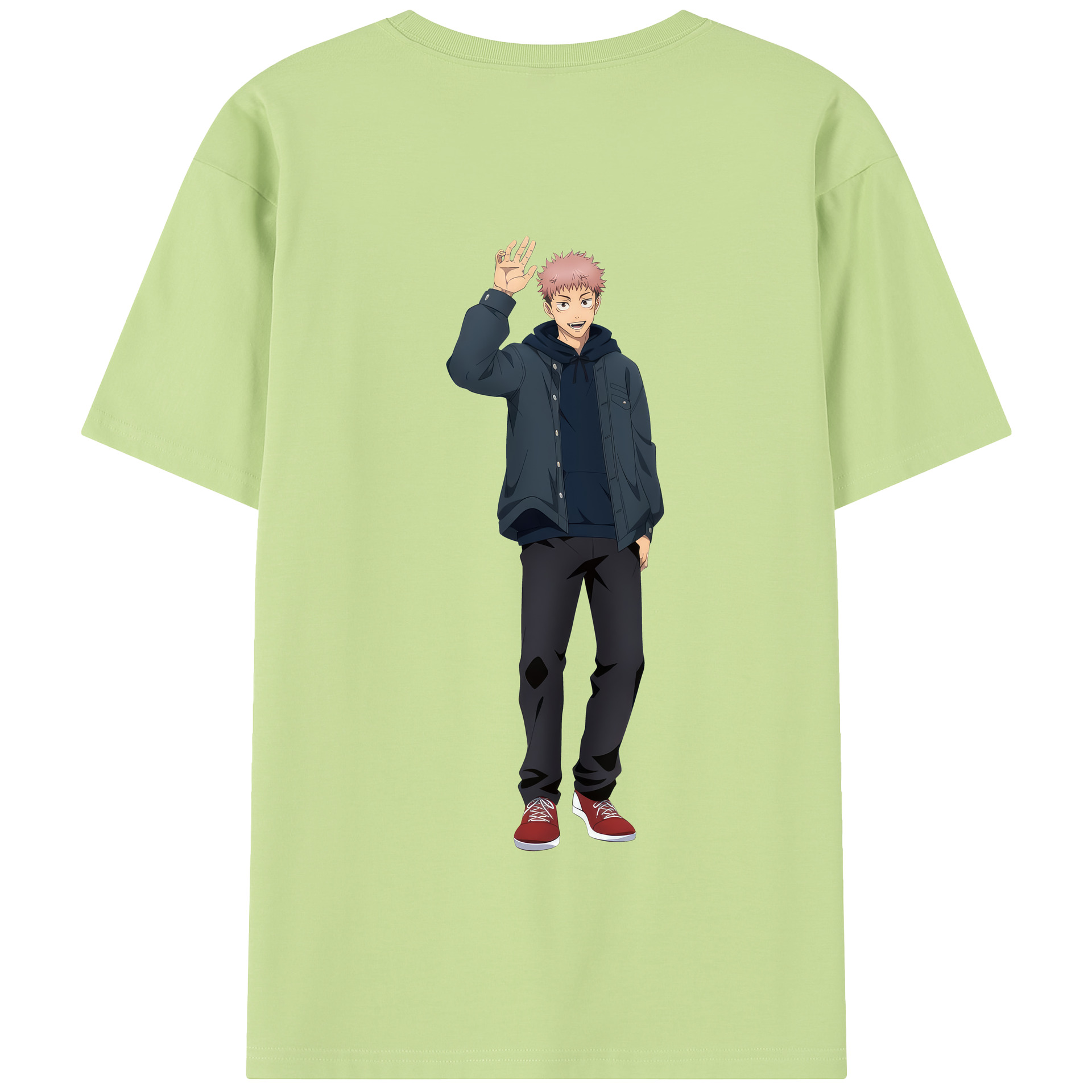 （画像用） 呪術廻戦 Jujutsu Kaisen 綿100％半袖Tシャツ（背面プリント）